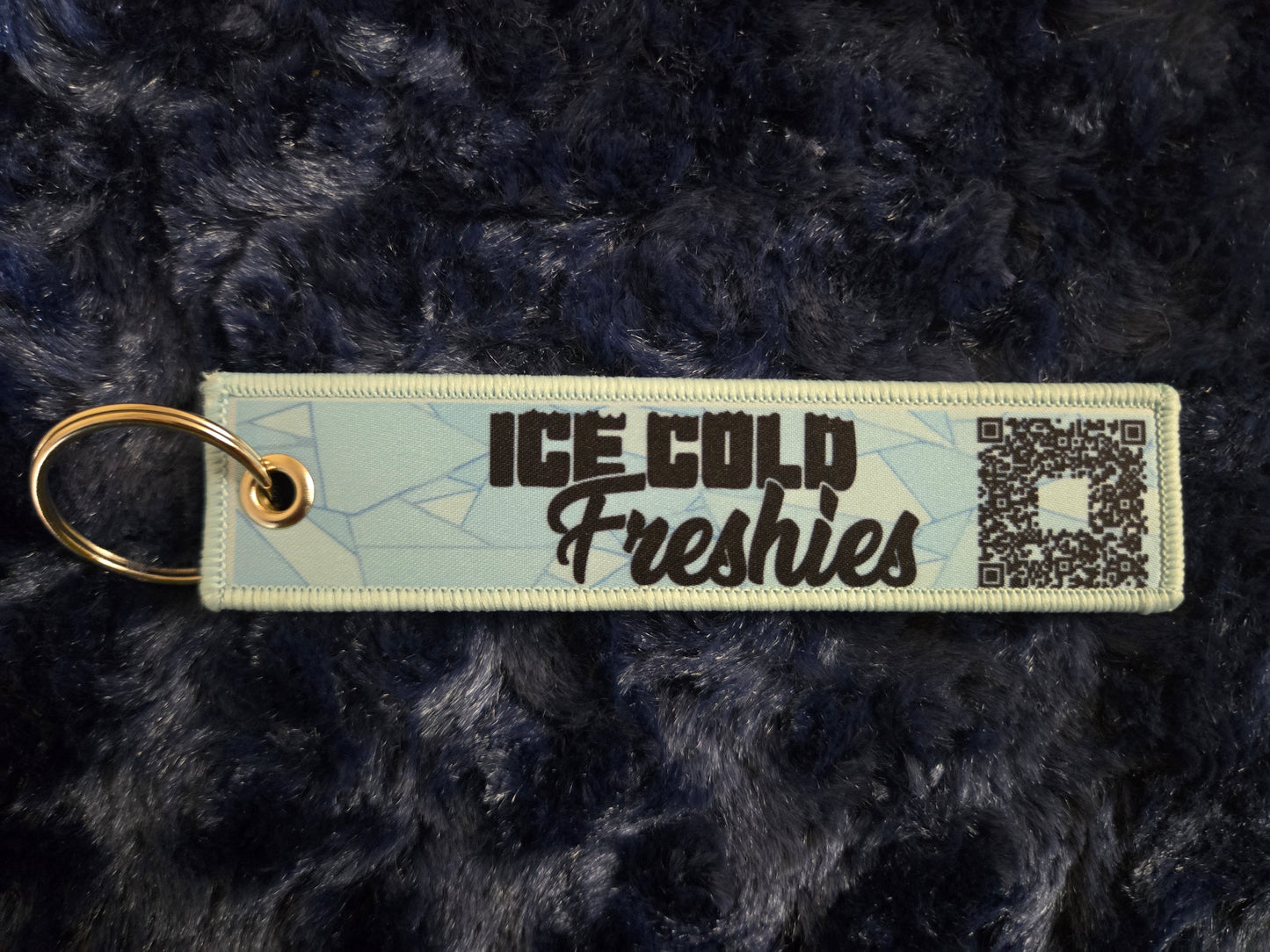 Ice Cold Freshies Flight Tag Keychain