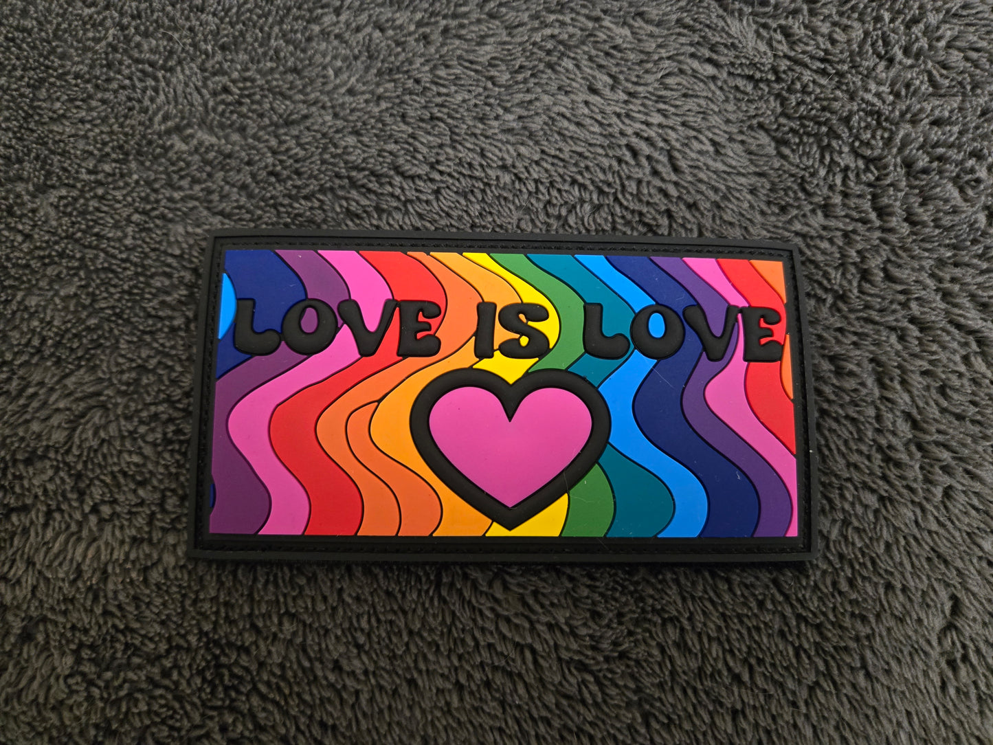 Love is Love PVC Patch
