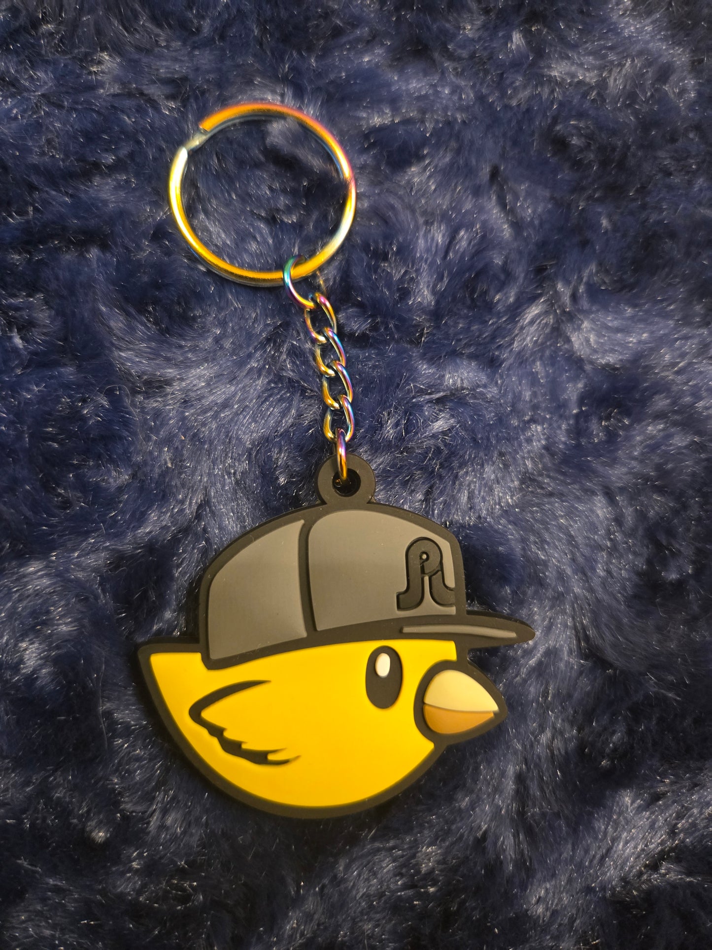 Yellow Bird #2 PVC Keychain