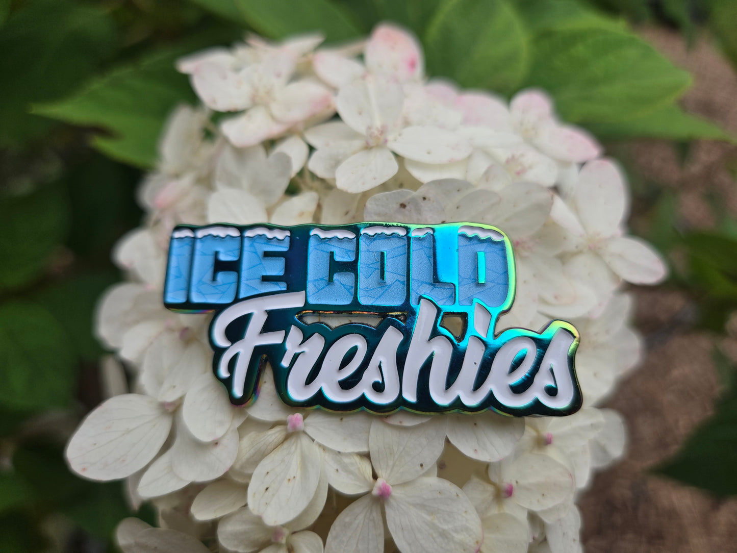 Ice Cold Freshies Logo Pin - OG