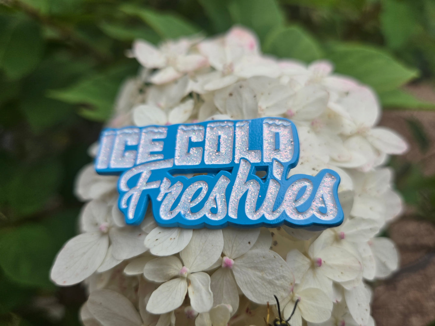 Ice Cold Freshies Logo Pin - Iceberg