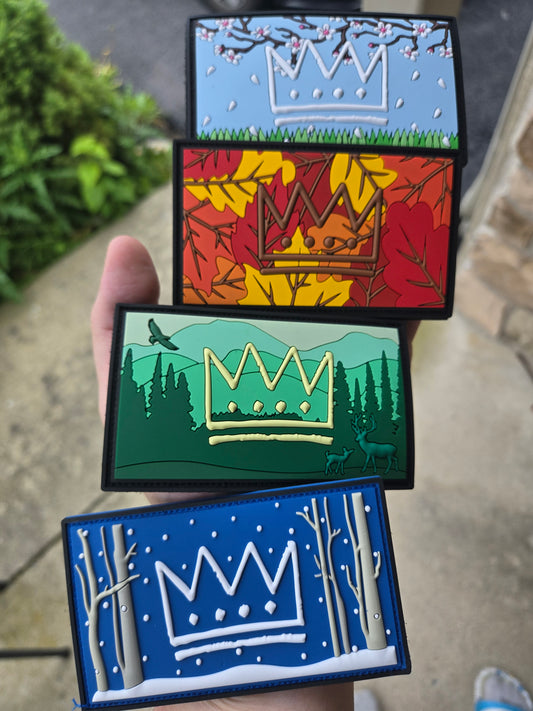 CTF Charity Patch - Seasons Crown Series - 4pack