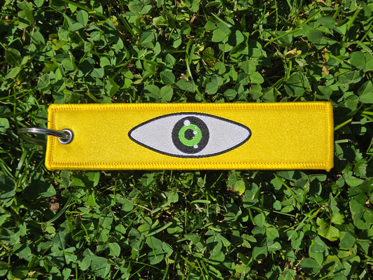 Eyeclops Flight Tag Keychain