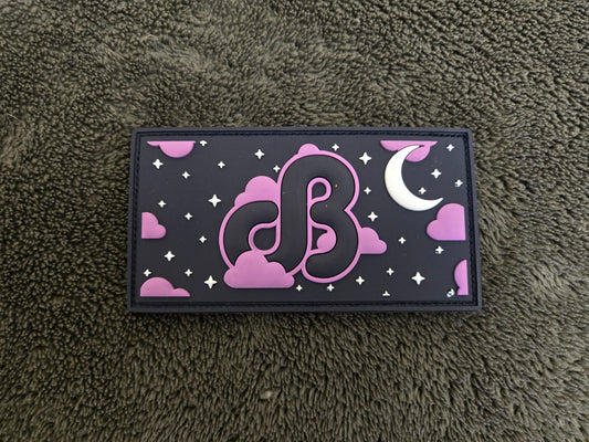 Purple Clouds [GLOW] PVC Patch