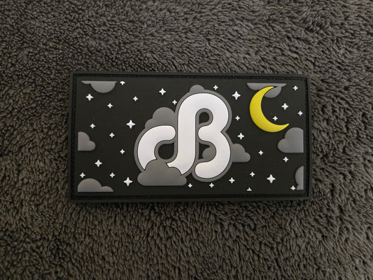 Moon Slips Away [GLOW] PVC Patch