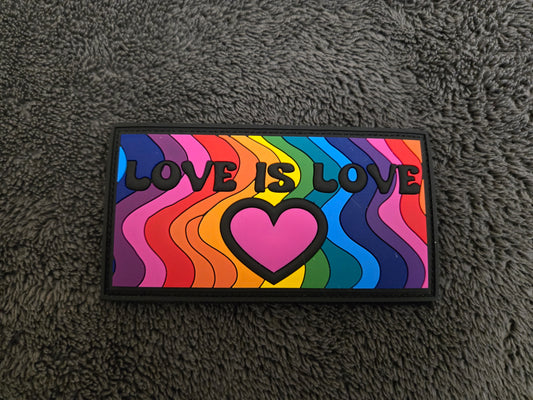 Love is Love PVC Patch