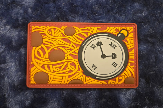 Spaghetti Time PVC Patch