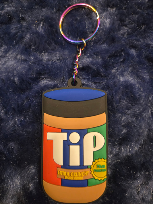 Tip Jar PVC Keychain