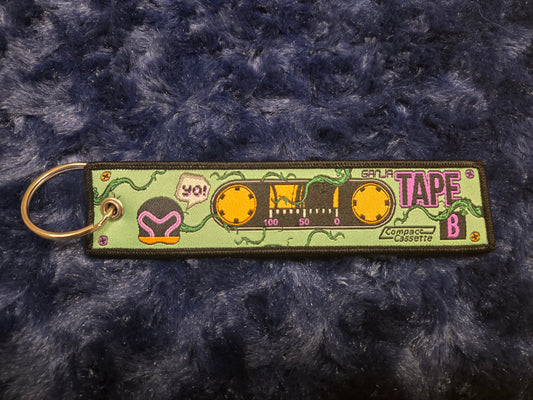 GanjaTape Flight Tag Keychain