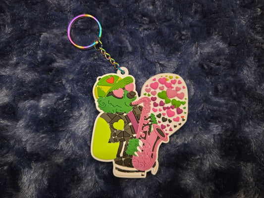 Funky Bear PVC Keychain (evil)