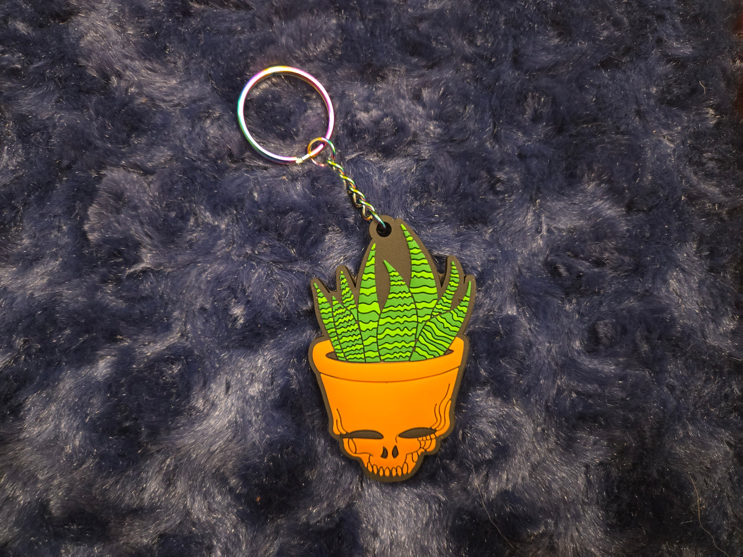 Steal Your Snake Plant PVC Keychain