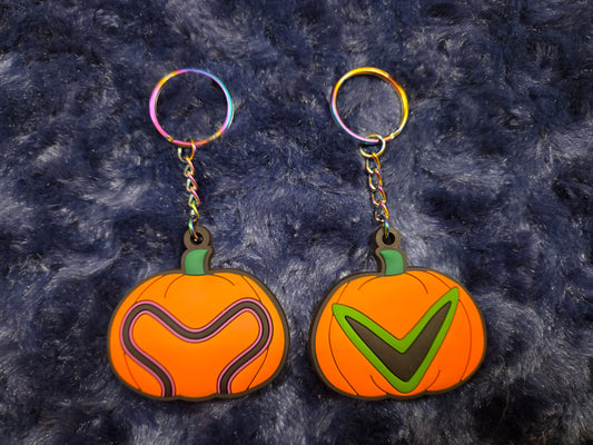Wob-O-Lantern PVC Keychain