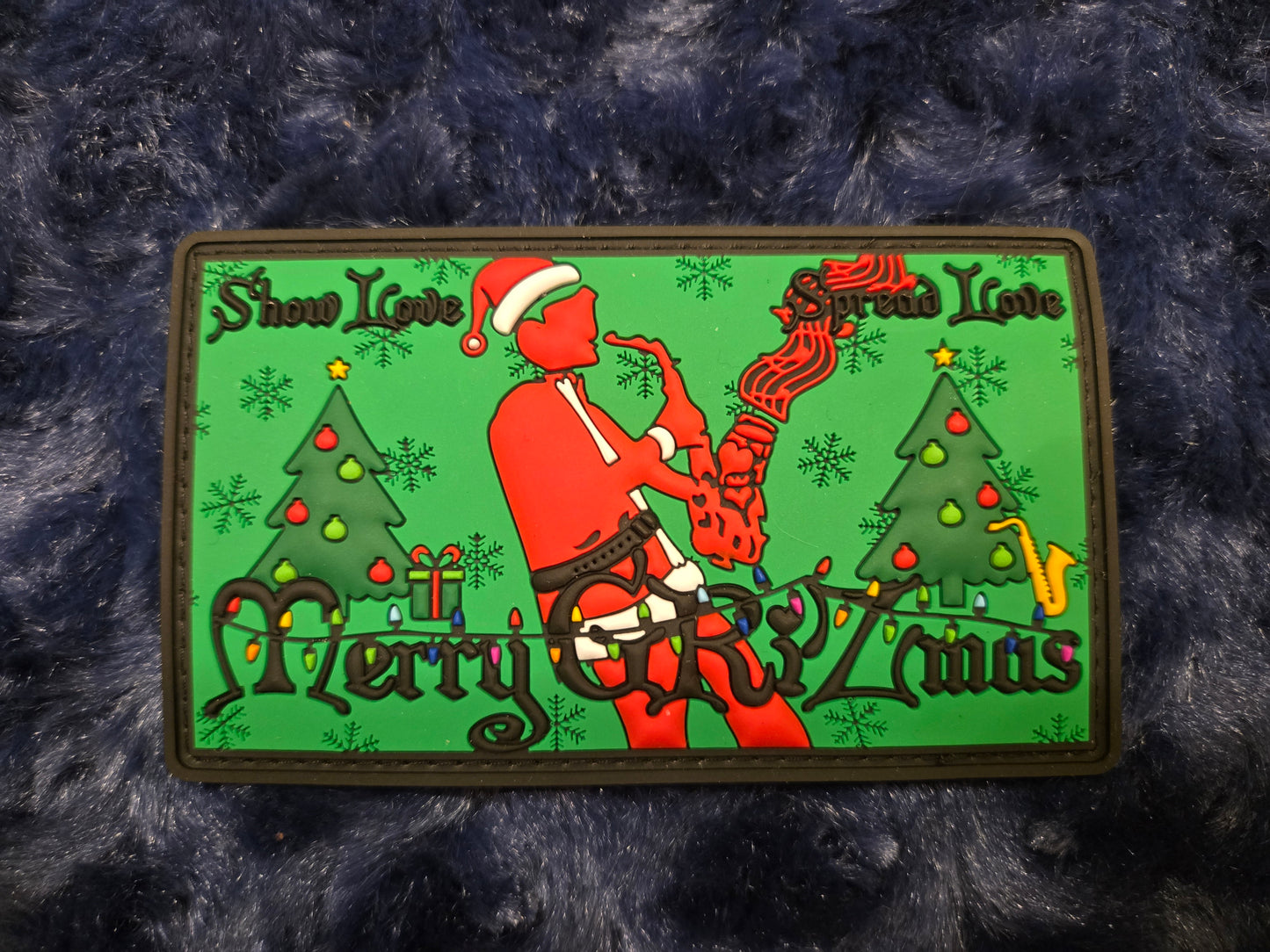 S L S L Charity Drop PVC Patch