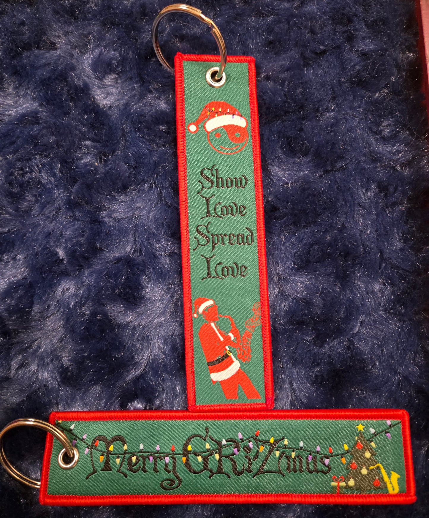 S L S L Charity Drop Flight Tag Keychain