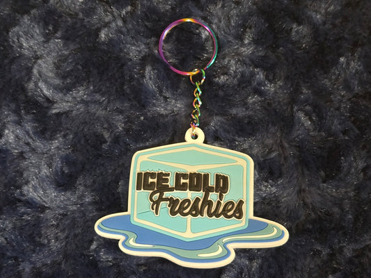 Ice Cold Freshies Melty Cube PVC Keychain