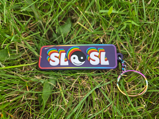 S L S L  PVC Keychain