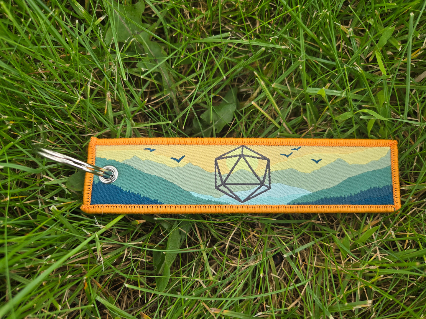 Summer's Gone Flight Tag Keychain