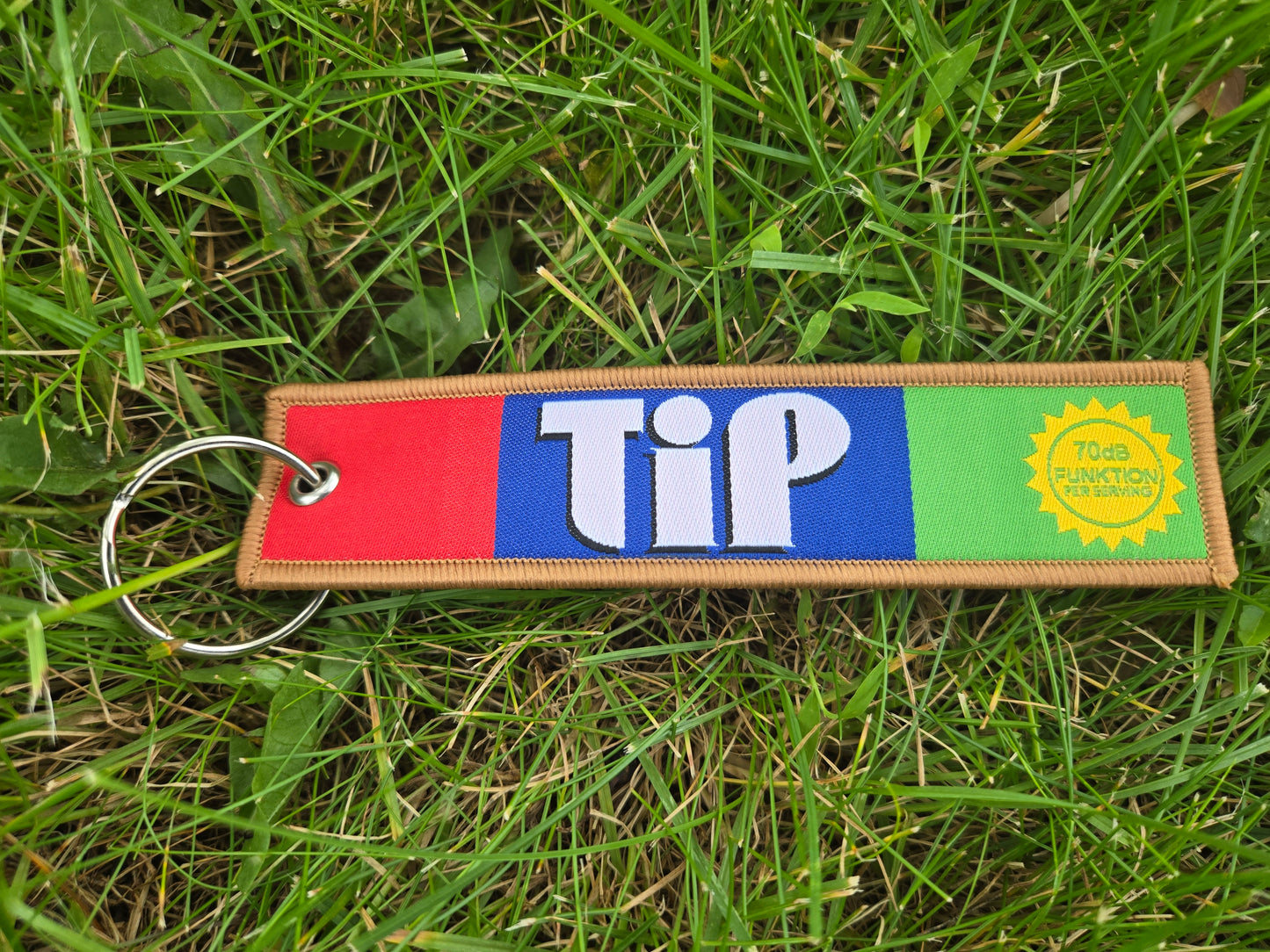 Tip Jar Flight Tag Keychain