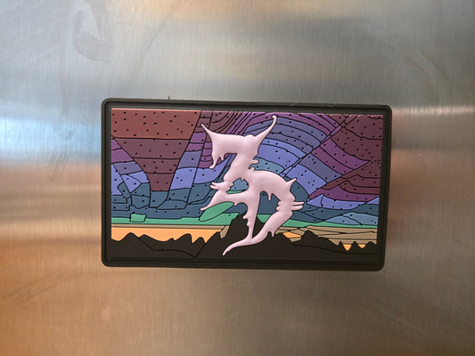 Northern Lights PVC Magnet