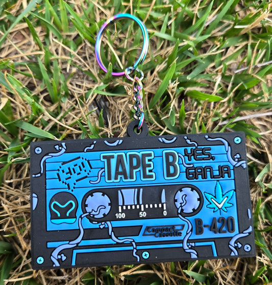 GanjaTape PVC Keychain (Ice Cold)