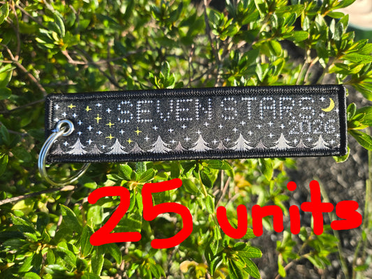 25 x 7S26 Flight Tag Keychain