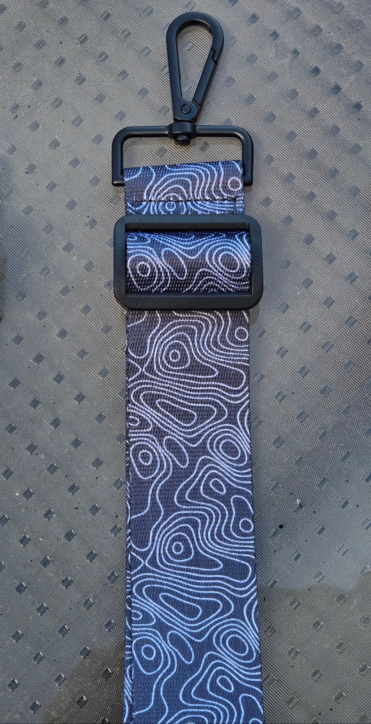 Bag Strap/Sling - Topo Pattern
