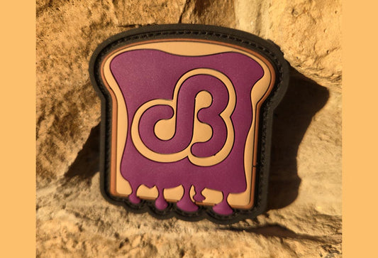 Purple Jelly Toast PVC Patch